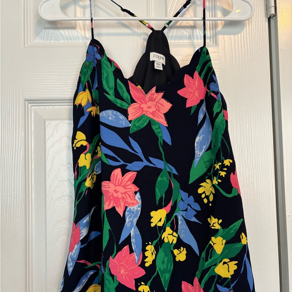 J. Crew Vibrant Floral Kids One Piece